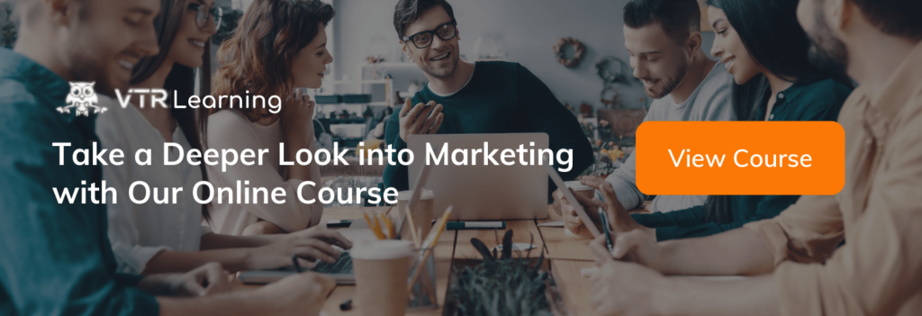 A call to action for readers to dig deeper into marketing with an online course