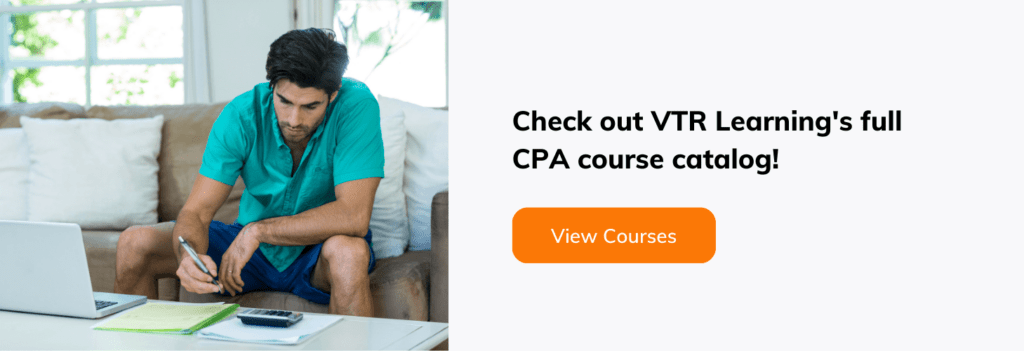 Call for readers to check out all of VTR Learning's CPA CPE courses