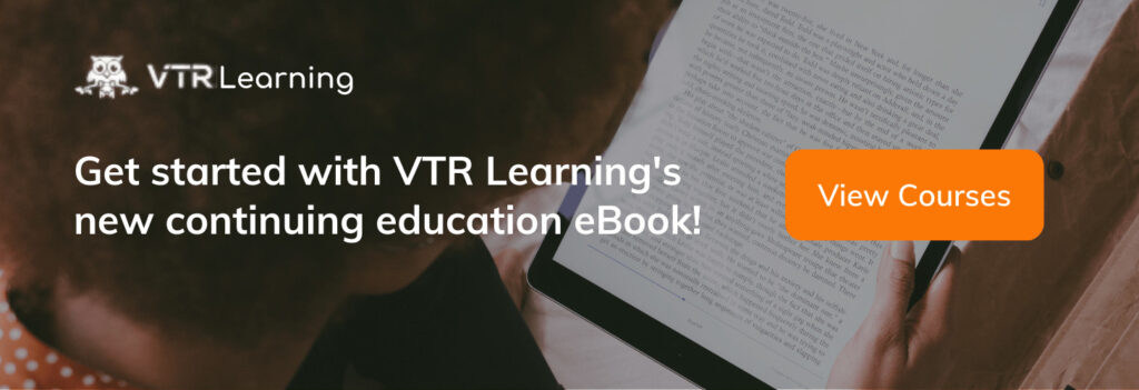 Call for readers to take VTR Learning's new continuing education eBook