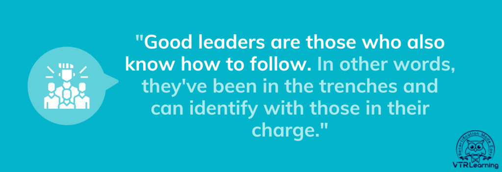Quote about the importance of followership in leaders